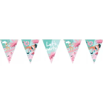 Papírová girlanda Summer Prázdniny 270 cm 1 ks