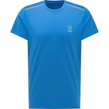 Pánské ultralehké triko Haglöfs L.I.M Tech - modrá Velikost: M