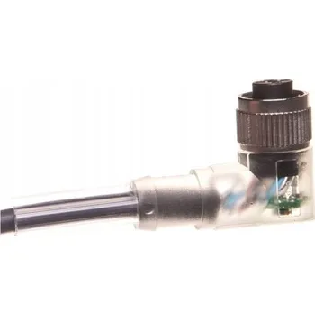 elektrický kabel Připojovací kabel 5 m s úhlovou zásuvkou 4P FIELDBUS M12 S/A AB-C4-