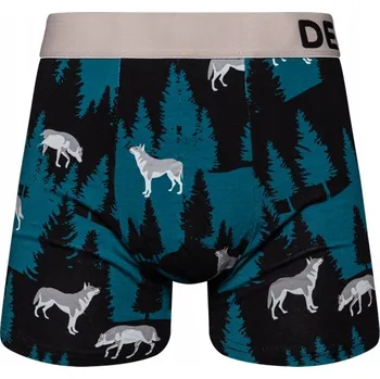 Boxerky Měsíční Vlk - Boxerky - Dobrá Nálada L