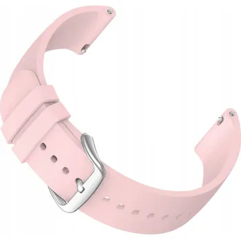 Řemínek na hodinky Silikonový řemínek LAVVU LS00P20 - 20 mm - Světle růžový