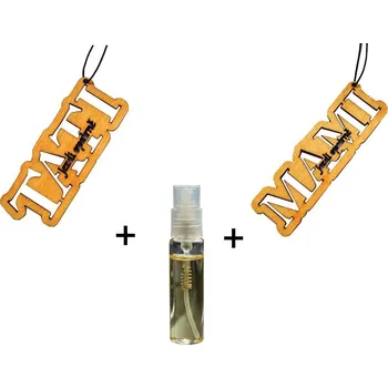 Vůně do auta Dřevěná vůně do auta Mami, Tati – jezděte opatrně Vůně: Titanic