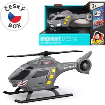 autíčko Vrtulník 1:32 s bateriemi pro děti