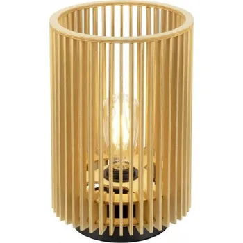 Lampička BigWhite LA 1010402 WUD TL, E27 Pokojová stolní lampa + 3 roky záruka ZDARMA!