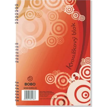 Blok s boční vazbou A4, linka, 40 listů