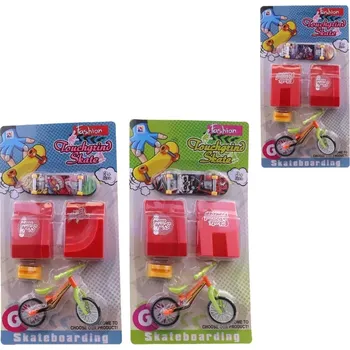 Skateboard Skateboard na prsty s kolem