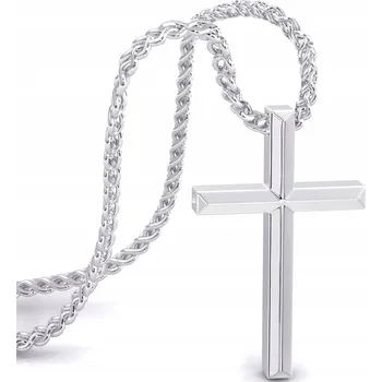 Náhrdelník Pánský náhrdelník z nerezové oceli [Trust] - Stříbro