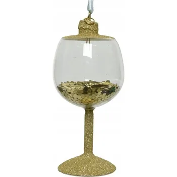 Vánoční dekorace Vánoční Koule skleněná - alkohol, Gin