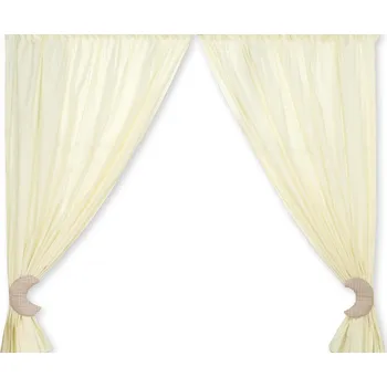 Prostěradlo Závěsy do dětského pokoje - Dobrou noc hnědé My Sweet Baby