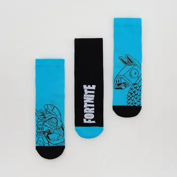 Chlapecké spodní prádlo Reserved - Ponožky Fortnite 3 pack - světle modrá - 163IH-50X - 163IH-50X-K28