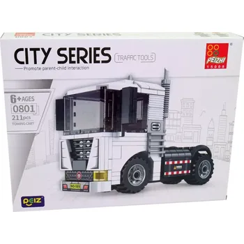 ostatní stavebnice Malý mechanik – tahač stavebnice (211 dílků)