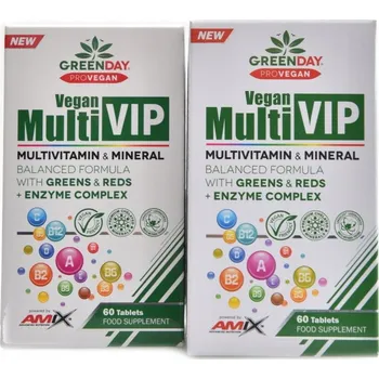 Doplněk stravy Amix MultiVIP ProVEGAN 60 ks veganské tablety bez cukru
