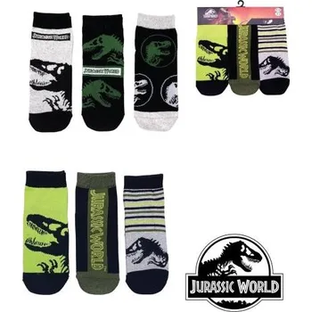 BOX 40 KS SADA 3 KS PONOŽKY JURSKÝ SVĚT Erve 37593 Velikost: box 40 ks