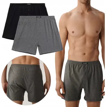 Boxerky 2-BALENÍ Pánské volné boxerky šortkového střihu Atlantic S