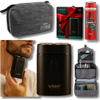 Zestaw Holicí Strojek Elektryczna Brody Dla Mężczyzn Bezdrátová kosmetická taška Gel