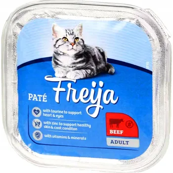 Krmivo pro kočku Freija krmivo mokré hovězí maso 0,1 kg