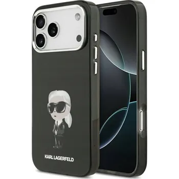 Pouzdro na mobilní telefon Zadní Kryt Karl Lagerfeld pro Apple iPhone 17 Pro Max černé