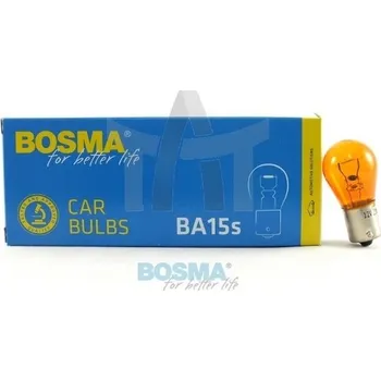 Autožárovka Žárovka 24V 21W BA15S 25x47 oranžová Bosma 6616