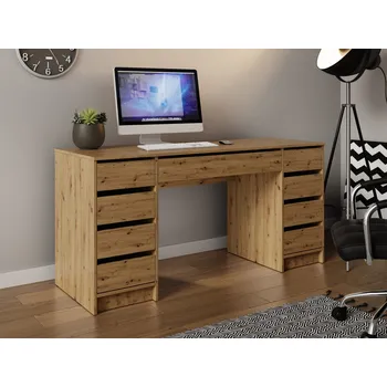 Psací stůl Mirjan_zondo Toaletní stolek Heranor (dub artisan)