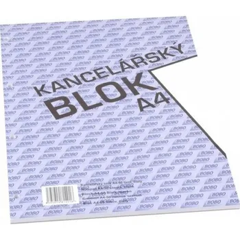 Kancelářský blok A4, čistý, 50 listů