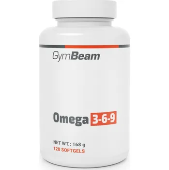 Fitness strava Omega 3-6-9 - GymBeam Příchuť: bez příchuti, Kapsle: 60 kaps.