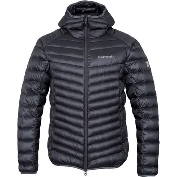 Pánská péřová bunda Hannah ARDEN M Černá, Šedá