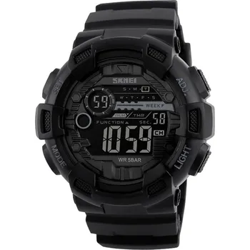 Hodinky Skmei pánské hodinky elektronické LED hodinky černé