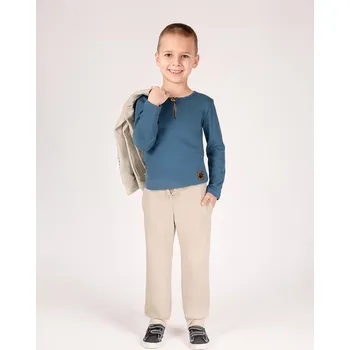 Chlapecké tepláky béžové Nicol, vel. 122