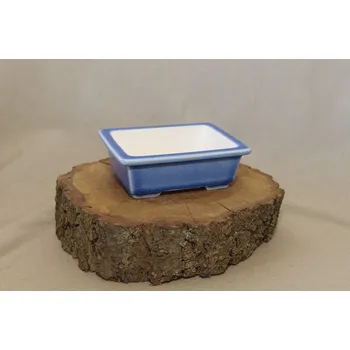 Květináč Yixing keramická miska 15x11,8x4,8cm Barva: Červená