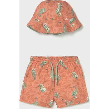 Chlapecké kraťasy Dětské plavkové šortky Mayoral 1660.3D.Baby.PPY2 oranžová 23X, vel. 92