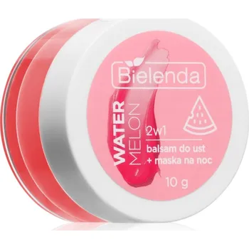 Péče o rty Bielenda Lip Care Lip Balm + Night Mask balzám na rty s vůní Watermelon 10 g