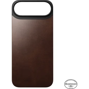 Pouzdro na mobilní telefon Nomad Magnetic Leather Back Rustic Brown (Horween) Magsafe iPhone Air NM014360858