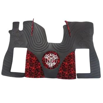 Ochranný autopotah Podlaha SCANIA VABIS NTG S (odpružená/odpružená)- černá/dánská plýš + podsvícený vabis