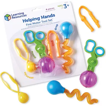 kreativní sada Learning Resources® Sada 4 nástrojů pro jemnou motoriku - Helping Hands™