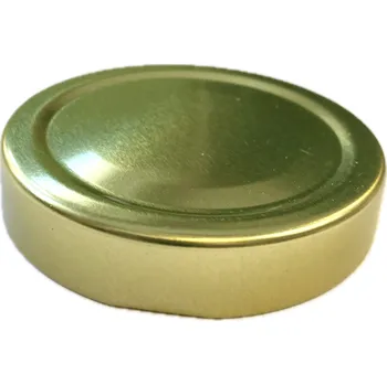 Víčko na zavařovací sklenici Tecnocap Víčko TO 66 zlaté E12 (světlejší) DTO (DEEP) paster