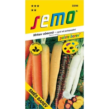 Semeno Mrkev směs barev
