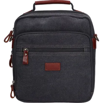 Pánská aktovka Pánská taška přes rameno Fagola Gusavo - modro-šedá