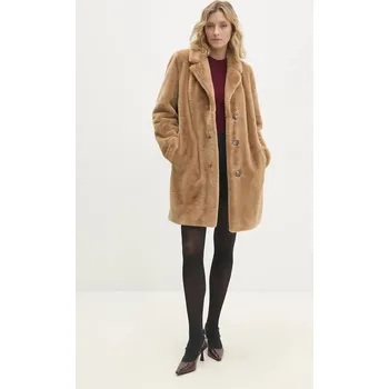 Dámský kabát Kabát Answear.LAB 21760.3170.HWK hnědá 82X, vel. L