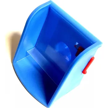 Pracovní přilba Ochranná klapka k plastovým čmelínům, Barva žlutá