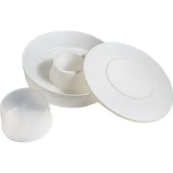 Pokorný Plastové kulaté krmítko pro dokrmování včel 6 litrů, Ø 37,5 x V 9,5 cm