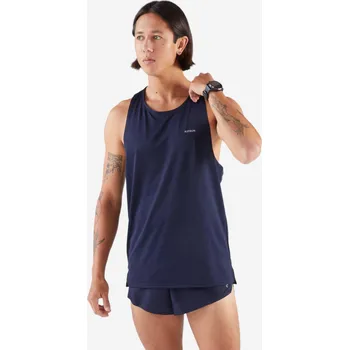 Pánské tričko KIPRUN Pánské běžecké tílko 900 Light 2XL MODRÁ