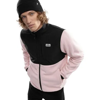 Pánská mikina SIROKO Pánská fleecová mikina Ripstop Evolène RŮŽOVÁ