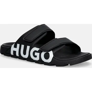 Pánské pantofle Pantofle HUGO Evander 50542042.003 černá 99X, EUR 43