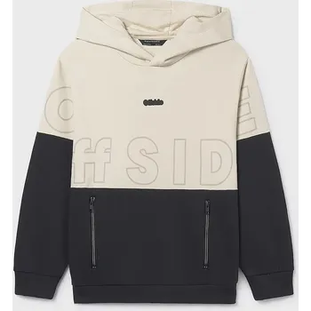 Chlapecká mikina Dětská mikina Mayoral 6411.7D.Junior.PPY2 béžová 12X, vel. 128