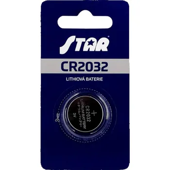 Článková baterie Knoflíková baterie STAR CR2032