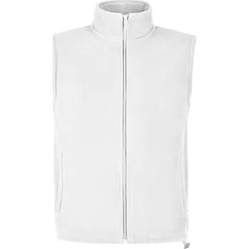 Pánská vesta Fleecová unisex vesta Jada - bílá: S