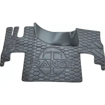 Ochranný autopotah Podlaha RENAULT T tmavě šedá/červené prošívání