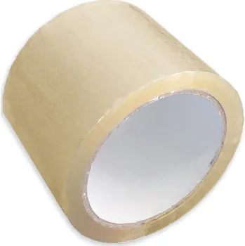 Lepicí páska CleverPack Lepicí páska Solvent TRANSPARENT 75mm x 60m