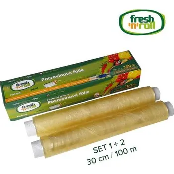 Výhodný balíček Fresh'n'Roll - Potravinová fólie 30cm / 100m + 2 Náhradní role 30cm / 100m
