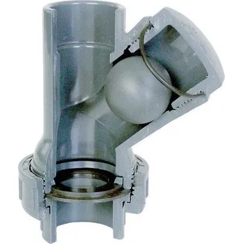 Ventil VÁGNER POOL Tvarovka - Kulový zpětný ventil Y 63 mm vp-0516610063